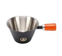 Pssopp Taza Medidora para café Expreso de 100 Ml, de Nogal (BLACK)