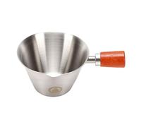 Pssopp Taza Medidora para café Expreso de 100 Ml, de Nogal (SILVER)