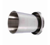 Pssopp Taza Plegable de Acero Inoxidable, Taza de Viaje Plegable, Retráctil con Hebilla de Llavero para Acampar, Senderismo, Actividades Al Aire Libre (M)