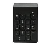 Pssopp Teclado Numérico Inalámbrico 2,4G, 18 Teclas, Diseño Compacto y Delgado, Material ABS, Teclas de Chocolate con Inclinación Ergonómica, para Tabletas de 7, 8 y 10