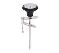 Pssopp Termómetro de Azúcar 2 Uds Termómetro de Espuma de Leche, Medición Precisa Probador de Temperatura de Cocción Portátil para Bebidas con Leche café Nan