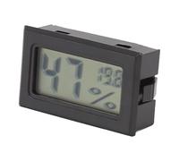 Pssopp Termómetro Electrónico Higrómetro, Pantalla Digital LCD, Medidor Preciso de Humedad de Caja de Cigarros para Gabinetes de Cigarros, Tanques de Reptiles y Cajas de Guitarra