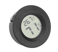 Pssopp Termómetro Higrómetro LCD Mini, Forma Redonda de 45mm para