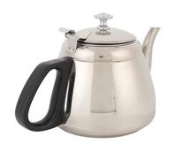 Pssopp Tetera de Acero Inoxidable con Filtro de té Desmontable, Agarre Resistente Al Calor y Tapa de Liberación de Prensa para Verter y Preparar Fácilmente (1.2L/1200ml)