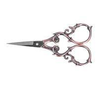 Pssopp Tijeras de Coser Vintage, Tijeras de Papel de Corte clásicas, Tijeras afiladas Retro Europeas para el hogar, Accesorios de Tejer para Coser DIY