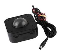 Pssopp Trackballs Acción de Rodamiento Suave Conector PS 2 PCB con Cable Redondo de 4,5 Cm para Salas de Juego Trackball Mouse Piezas de Consola de Juegos Iluminadas por LED
