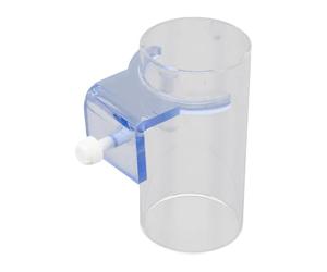 Pssopp Tubo de Alimentación para Pecera, Comederos Automáticos, Dispersión de Alimentos, Acrílico Transparente, Flotante, Plato de Alimentación para Camarones, para Acuario, Tubo de para Pecera,