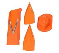 Pssopp V Cortador de Mandolina de Van/Wing con Protección Manual, Herramienta de Cocina para Cortar Vegetales Suaves, Adecuado para Todos los Cocineros