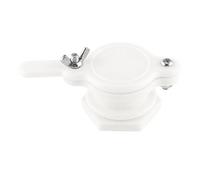 Pssopp Válvula de Compuerta de Miel, Grifo Extractor de Miel de Plástico Apto para Alimentos con Tornillos de Acero Inoxidable, Control de Flujo Suave, Ajuste Roscado Resistente a Fugas, para Cubos