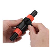 Pssopp Válvula de Control de Flujo de Agua de Acuario Tubo de Manguera de Acuario Conector de liberación rápida Válvula de Control de Flujo de Agua Conector de Filtro de Acuario(12/16)