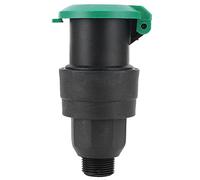 Pssopp Válvula de Entrada Rápida de Agua 3PCS G3/4, Accesorios de Riego ABS de Alta Calidad para Jardinería y Agricultura