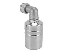 Pssopp Válvula de Flotador de Agua Válvula de Control Automática de Nivel de Agua de Acero Inoxidable con de 1 2 Pulgadas y Adaptador Apagado Completamente Automático para Tanque de de Lluvia de