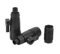 Pssopp Válvula de Manguera de Acuario, Conector de Liberación Rápida ABS para Pecera, Adaptador de Tubo de 0,5 Pulgadas de Fácil Instalación para Estanque de Tortugas Betta