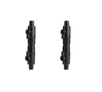 Pssopp Válvula de Manguera para Acuario, conexión de Manguera, 2 Unidades, 16 mm, válvula de Control de Flujo de Agua para Acuario, Adaptador con Mango de liberación rápida