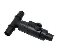 Pssopp Válvula Reguladora Duradera del Cambiador de Agua del Tanque de Pescado para un Fácil Mantenimiento, Adecuado para los Entusiastas de los acuarios: PP, Metal (16 mm)