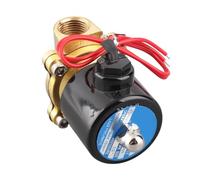 Pssopp Válvula Solenoide Eléctrica Normalmente Cerrada 1/2 DN15 con Cuerpo de Aleación de Zinc para Control de Flujo de Agua, Aire y Aceite