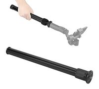 Pssopp Varilla de Extensión para Cámara, Aleación de Aluminio, Poste Telescópico de 60 Cm, monopié de Tornillo Universal para Estabilizadores de Cámaras (Varilla pedalier MC-60 1/4)