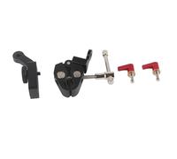 Pssopp Varillas de Trípode con Soporte Deslizante para Cámara de Vídeo Portátil, Varillas de monopié, Brazo de Estabilidad Ajustable de Aleación de Aluminio con Abrazadera en C para Soporte de Riel