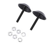 Pssopp Zapatos para Quitanieves, Base Antideslizante de Acero Inoxidable, Reemplazo de Zapatos Antideslizantes para Quitanieves para Limpieza de Nieve, 2 Piezas de para