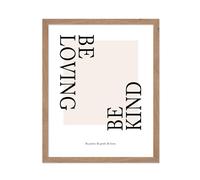 Pster Master Tipografa Pster - Cita impresa - S amante S paciente S gentil S valiente inspirador - Regalo para un amigo de la familia - De