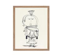 Pster Master Vintage Poster - Retro Expressionism Print - Gift for Artist Painter - Witch With a Comb S Resumen - Decoracin de pared para sala