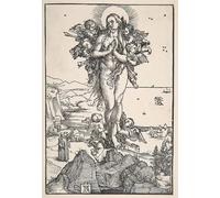 PSVDCTOO Reproducción de lienzo Pinturas Clásico Pintura Sobre Lienzo El éxtasis de Santa María Magdalena de Alberto Durero para Regalo 60x90cm