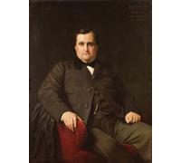 PSVDCTOO Reproducción de lienzo Pinturas Clásico Pintura Sobre Lienzo Retrato de Charles Bonaparte,napoleón por Hippolyte Flandrin para Regalo 60x90cm