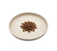 Psxixjsm Comedero para gatos, cuenco plano de silicona ancho, antideslizante, cuenco para gatos, plato redondo de silicona, práctico plato de comida