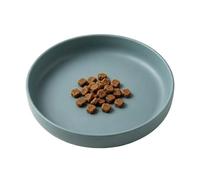 Psxixjsm Comedero para gatos, cuenco plano de silicona ancho, antideslizante, cuenco para gatos, plato redondo de silicona, práctico plato de comida
