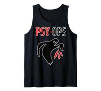 Psy-Ops Grupo Militar Secreto Fuerzas Armadas de EEUU Clandestino Camiseta sin Mangas