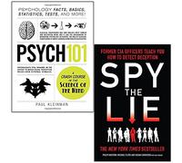 Psych 101 de Paul Kleinman y Spy the Lie de Philip Houston, colección de 2 libros