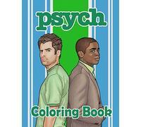 Psych Coloring Book: Coloring Books Based On The Detective Comedy-Drama TV Series