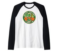 Psych Nurse Squad St Patrick’s Day Gnomes Matching Camiseta Manga Raglan
