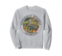Psych Research Volunteer Sarcastic Retro Funny Adult Humor Sudadera