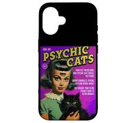 Psychic Cats 1950s Magazine Comic Cover Carcasa para iPhone 16