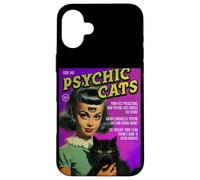 Psychic Cats 1950s Magazine Comic Cover Carcasa para iPhone 16 Plus