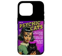 Psychic Cats 1950s Magazine Comic Cover Carcasa para iPhone 16 Pro