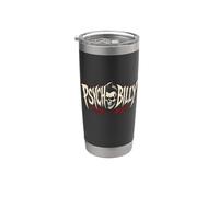 Psychobilly Vaso térmico de acero inoxidable de doble pared