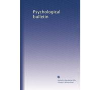 Psychological bulletin: Volume 17