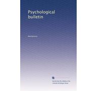 Psychological bulletin: Volume 2