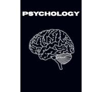 Psychology Notebook: Blank Lined Journal for Psychology Students, Therapists and Mental Health Professionals, Neon Brain Graphic Cover Composition Book, Aesthetic Notebook for Lectures and Notes