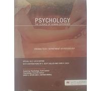 Psychology: The Science of Human Experience