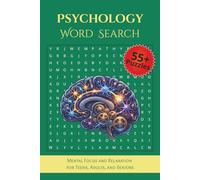 Psychology Word Search Puzzle Book: Word Searches with Easy to Read Print about psychology, the mind, human behavior and More | 6x9 inches, 120 pages ... … Gift for Vacations, Holidays and Free-Time