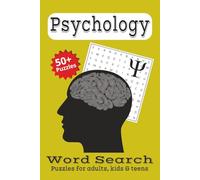 Psychology Word Search Puzzle Book: Word Searches with Easy to Read Print about the Mind, Behavior and more | 6x9 inches, 110 pages | 50+ Puzzles … Gift for Vacations, Holidays and Free Times
