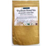 Psyllium Blond Bio en Polvo Extra Fino Especial, Cocina y Pastelería, Sin OGM, Sin Aditivos, Pureza 99%, 88% Fibra, 150g - Estenat