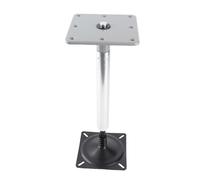 Psytfei Kit de Montaje de Base de Pedestal para Asiento de Barco con Placa Base de Asiento Marino de 7 Pulgadas x 7 Pulgadas, Conector para Poste de 3, 4 Pulgadas, Poste de Asiento Alto