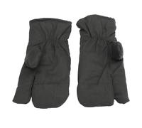Psytfei Vintage Cold Proof Gloves Three Finger Mitts Green Thickened Velvet Lining Thermal Insulated Work Gloves for Outdoor Cold Storage Jobs