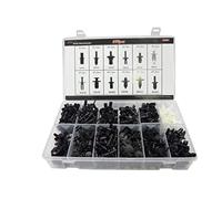 PT Auto Warehouse 80058 - Juego surtido de clips de retención tipo empuje, retenedor de parachoques de defensa, 690 piezas