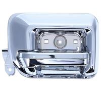 PT Auto Warehouse GM-2549M-RL - Manija interior interior de la puerta, palanca cromada - lado del conductor trasero izquierdo