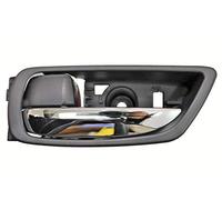 PT Auto Warehouse LX-2250MA-RL - Manija interior para puerta, palanca cromada con carcasa negra - Lado trasero izquierdo del chofer